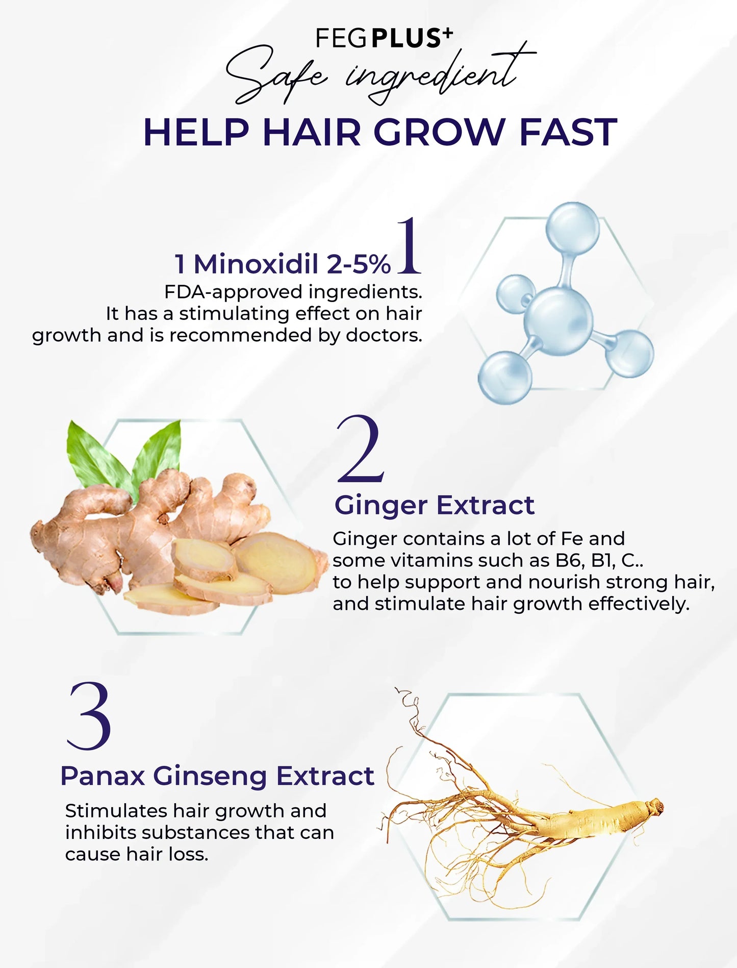 FEG PLUS Hair Growth Spray 50ml